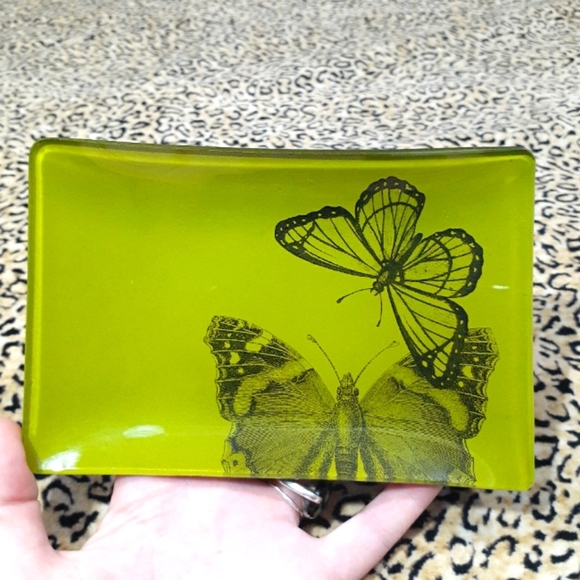 💥3/$25💥Lil' Jewelry Tray w/butterflies - Picture 1 of 3